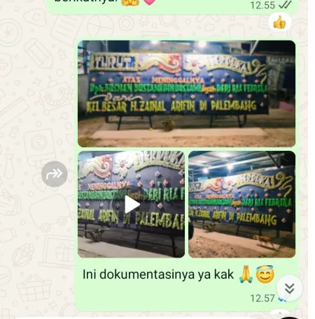 Pengiriman Papan Bunga Duka Gunungsugih Salem