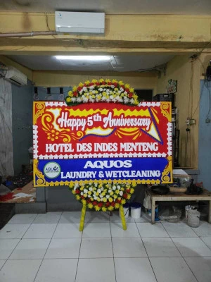 Papan Bunga di Gunungsugih Salem
